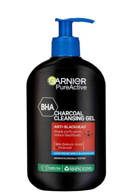 GARNIER Charcoal Skin Wash - -