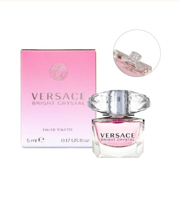 VERSACE Mini BRIGHT CRYSTAL EAU DE TOILETTE - -