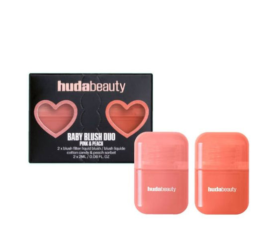 HUDA BEAUTY BABY BLUSH DUO SET - -