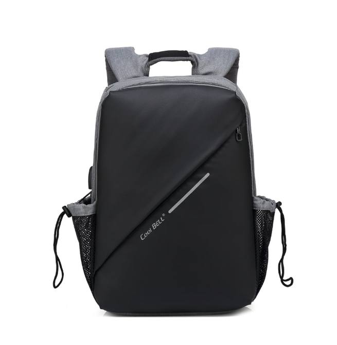 COOL BELL's multi-purpose backpack - - Gray