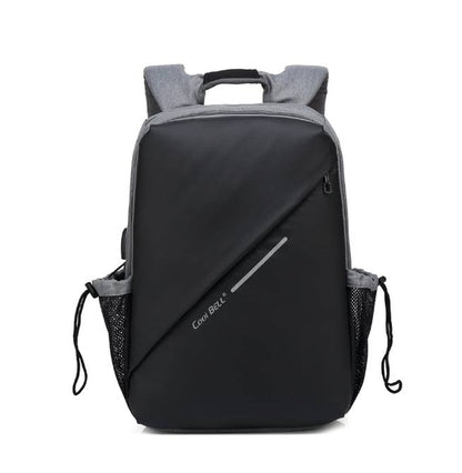COOL BELL's multi-purpose backpack - - Gray