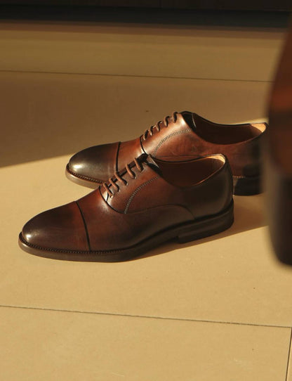 Leather footwear - -