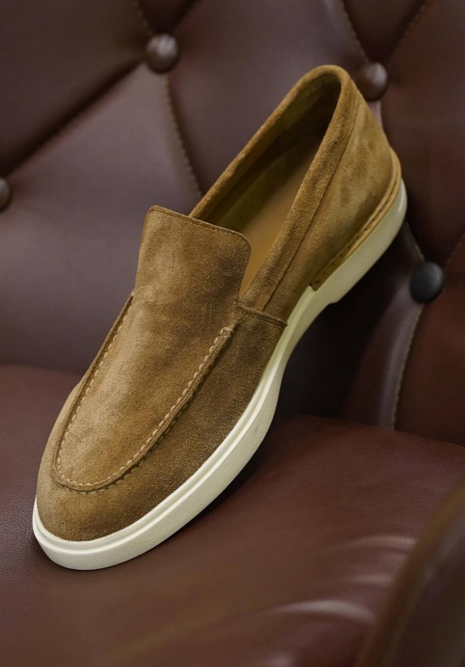 Leather footwear - - Beige