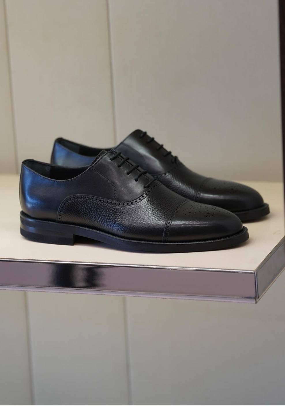 Leather footwear - -