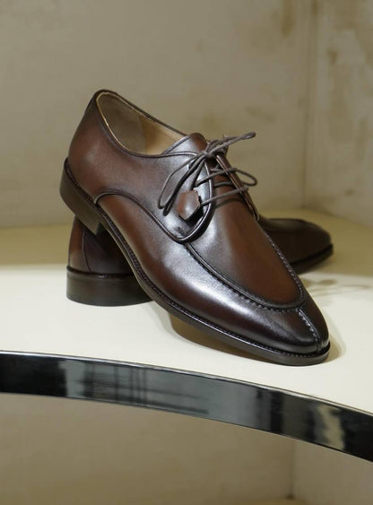 Leather footwear - - Brown