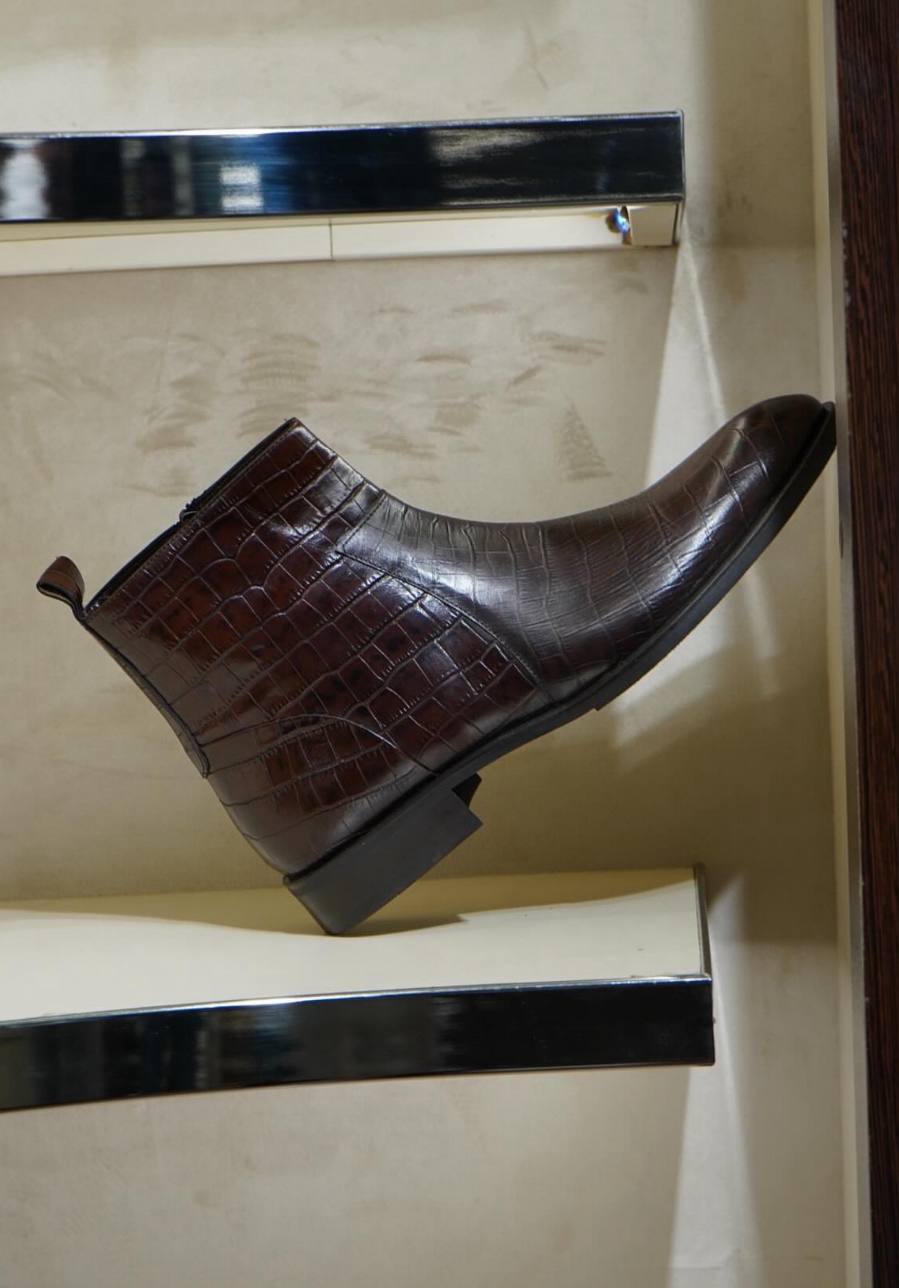 Leather footwear - - Brown
