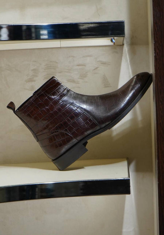 Leather footwear - - Brown