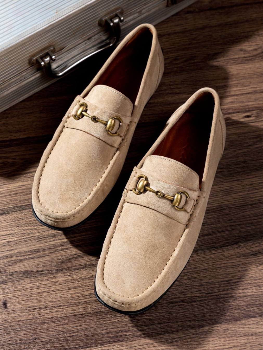 Men footwear - - Beige