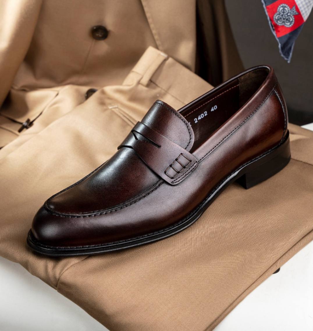 Men footwear - - Brown