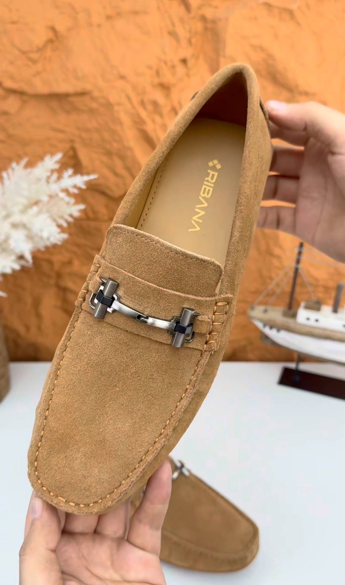 MEN FOOTWEAR - - Honey Brown