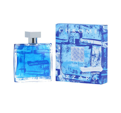 AZZARO Chrome Eau de Toilette Summer Cologne For men - - 100 ml