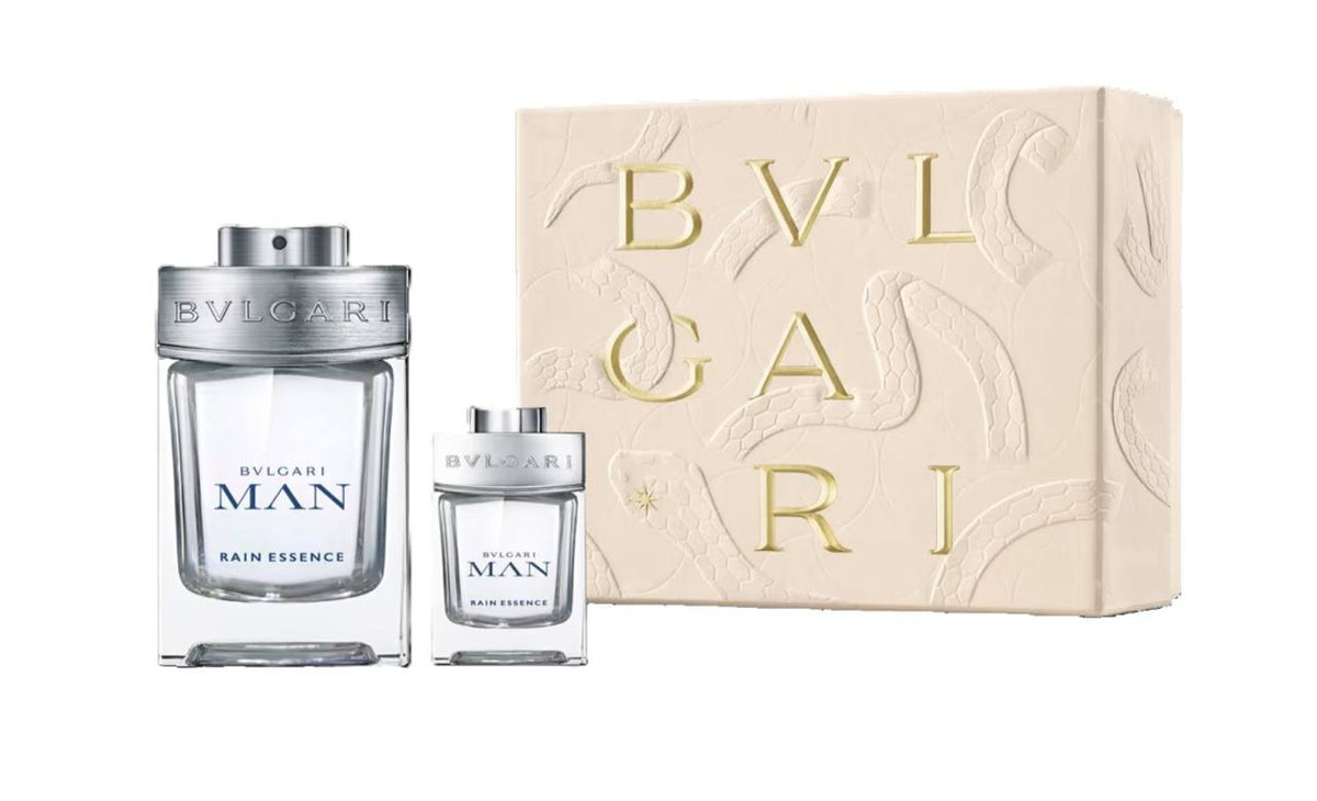 BVLGARI Man Rain Essence Eau de Parfum Gift Set 100ml + 15ml - - 100ml + 15ml