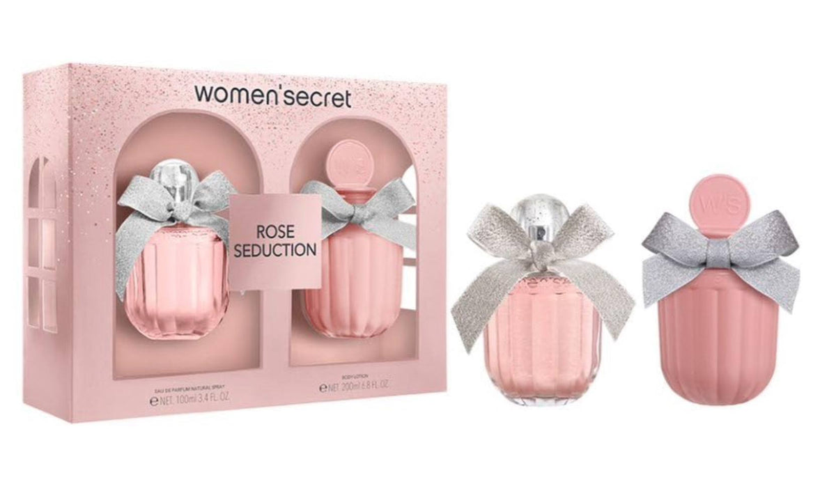 WOMEN'SECRET Rose Seduction Eau de Parfum 100ml + Body Lotion 200ml - -