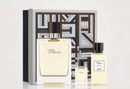 HERMÈS Terre d'Hermès Eau de Toilette Gift Set 100ml + 5ml + 40ml - - 100ml + 5ml + 40ml