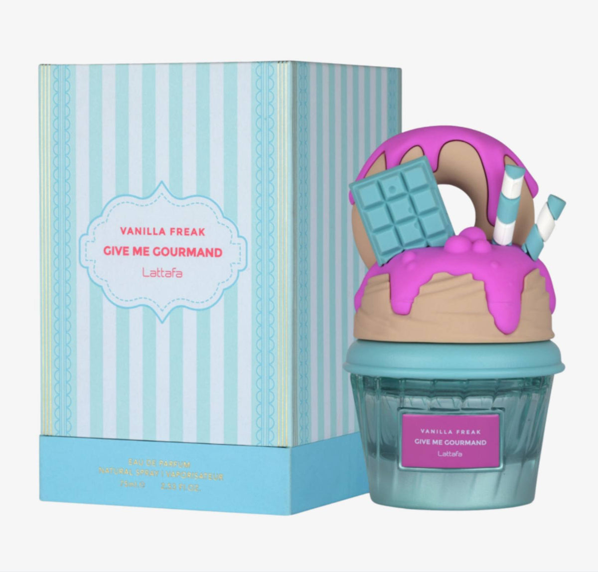 LATTAFA GIVE ME GOURMAND Vanilla Freak Eau De Parfum 75ml - -