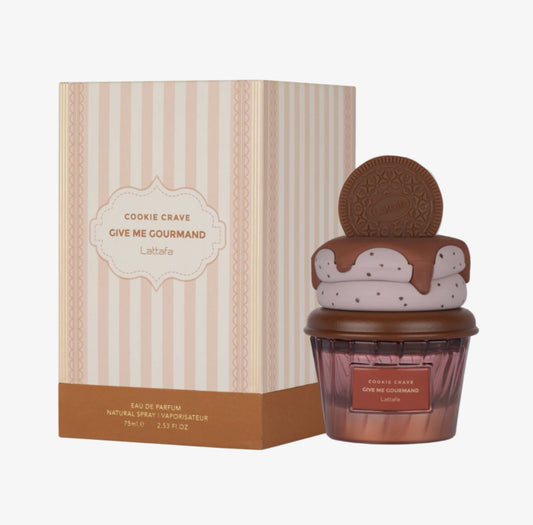 LATTAFA GIVE ME GOURMAND Cookie Crave Eau De Parfum 75ml - -