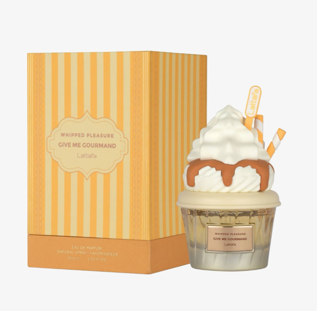 LATTAFA GIVE ME GOURMAND Whipped Pleasure Eau De Parfum 75ml - -