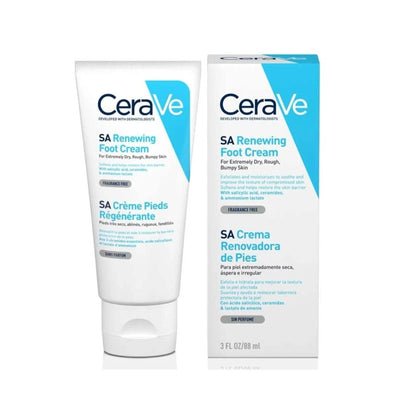 CeraVe SA Renewing Foot Cream 88ml - - 88 ml