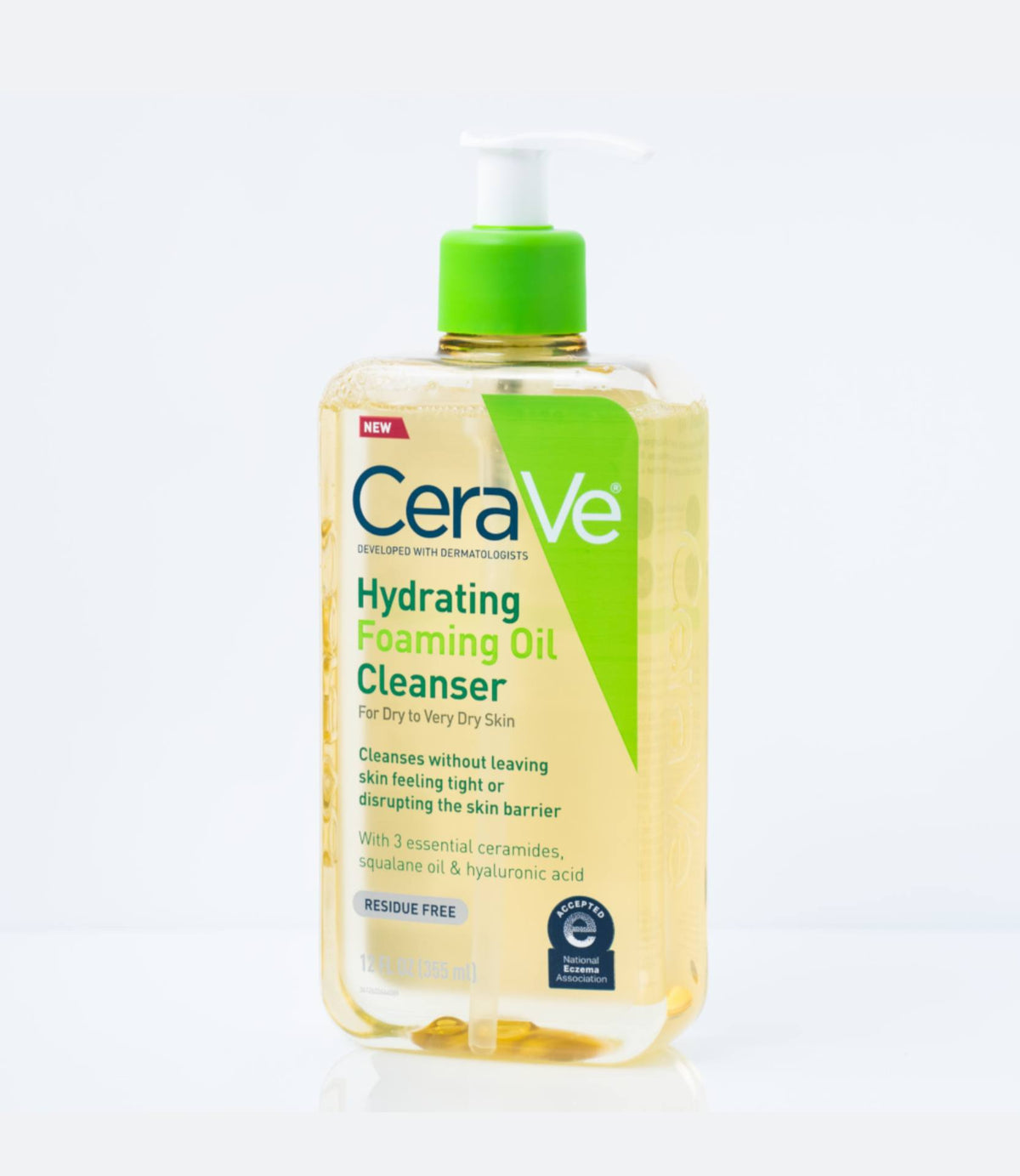 Cerave Hydrating Foaming Oil Cleanser for dry to very dry skin 355ml Oil - - 355ml