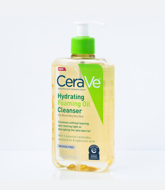 Cerave Hydrating Foaming Oil Cleanser for dry to very dry skin 355ml Oil - - 355ml