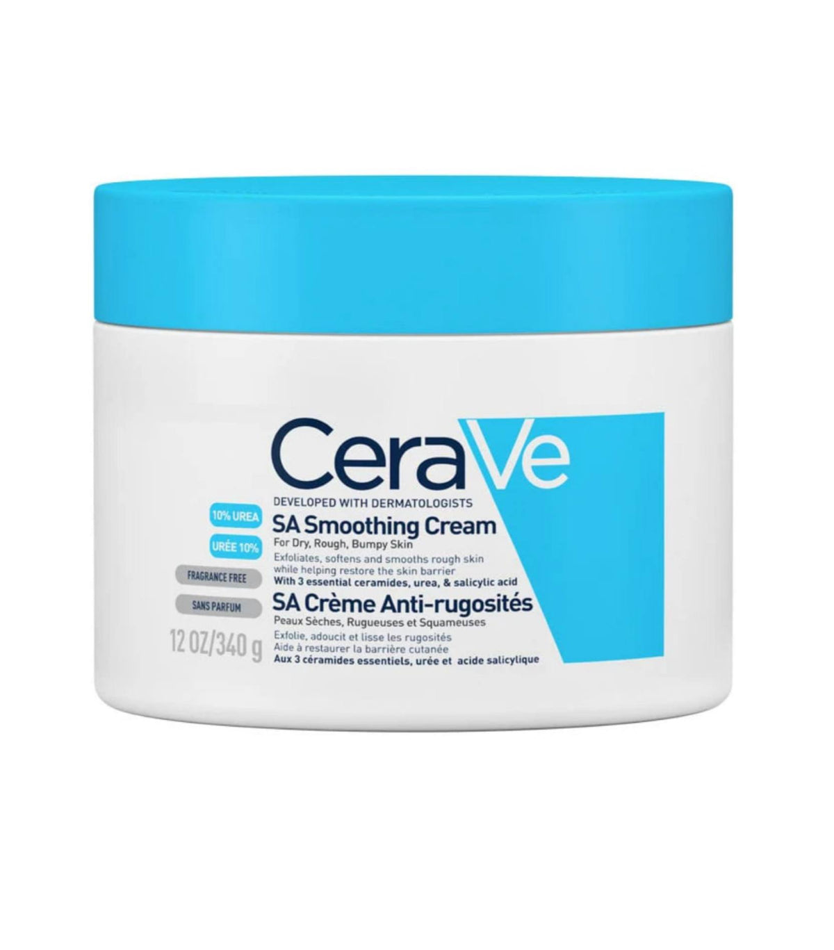 CeraVe SA Smoothing Cream 340g - - 340g