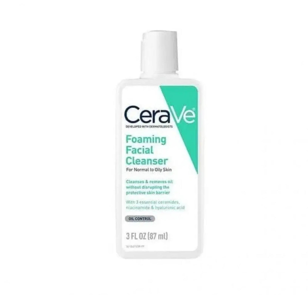 CeraVe Foaming Facial Cleanser for Normal to Oily Skin 87ml - - 87ml