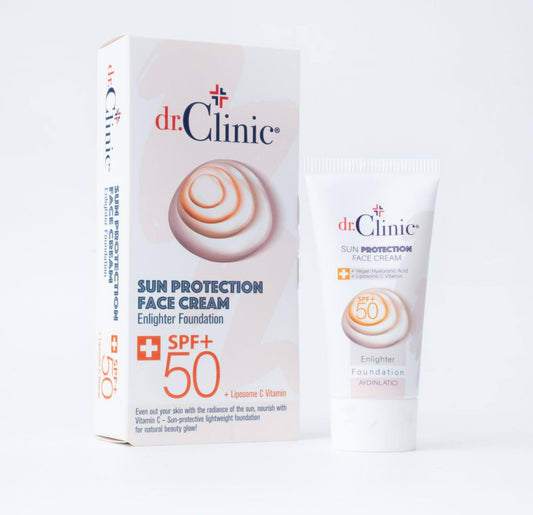 DR. CLINIC Sun Protection Face Cream Enlighter Foundation - -
