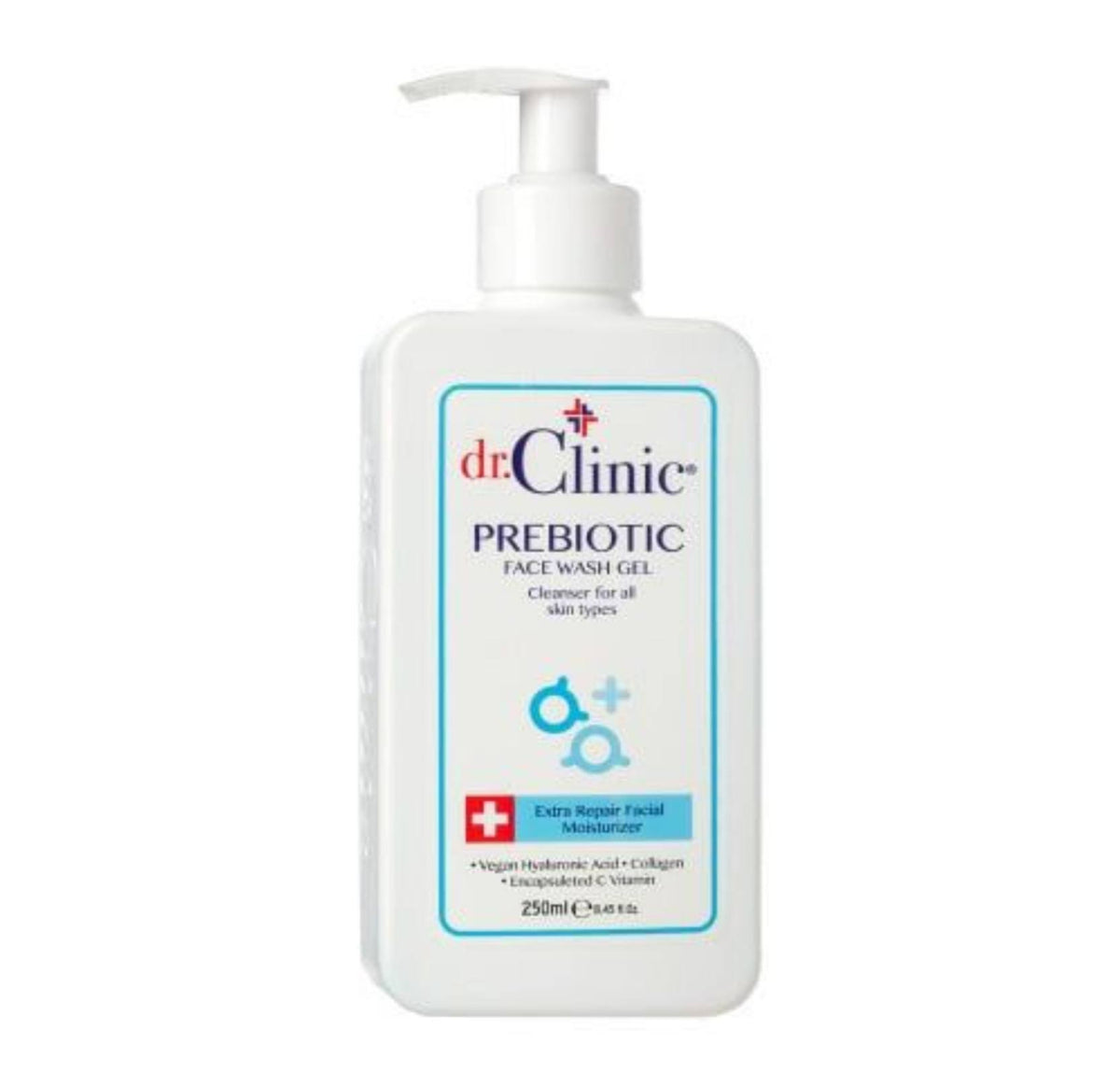 DR. CLINIC Prebiotic Face Wash Gel 250ml - - 250ml