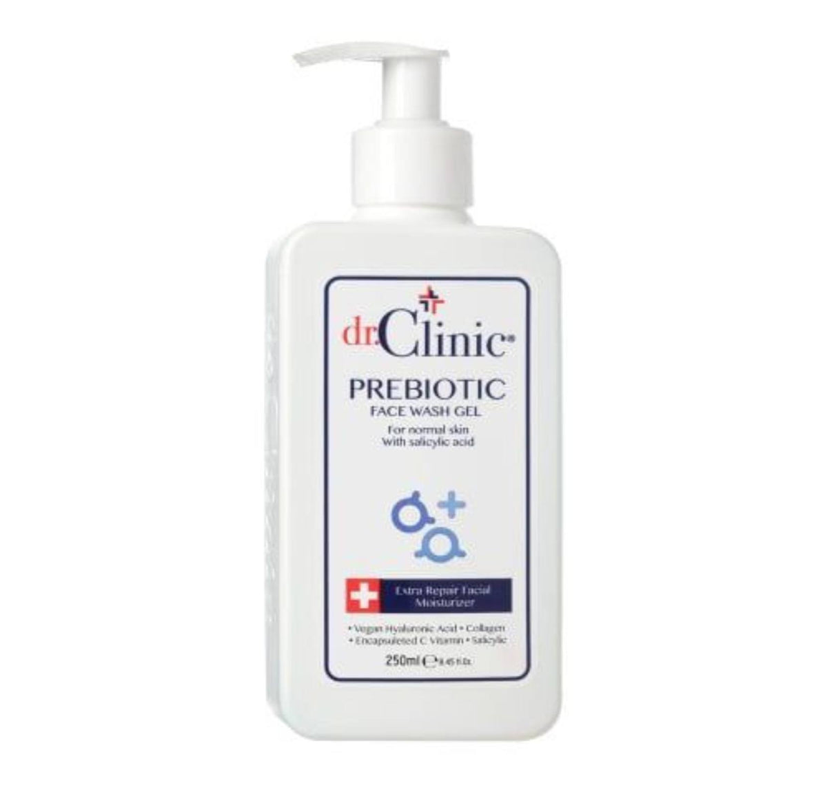 DR. CLINIC Prebiotic Face Wash Gel 250ml - - 250 ml
