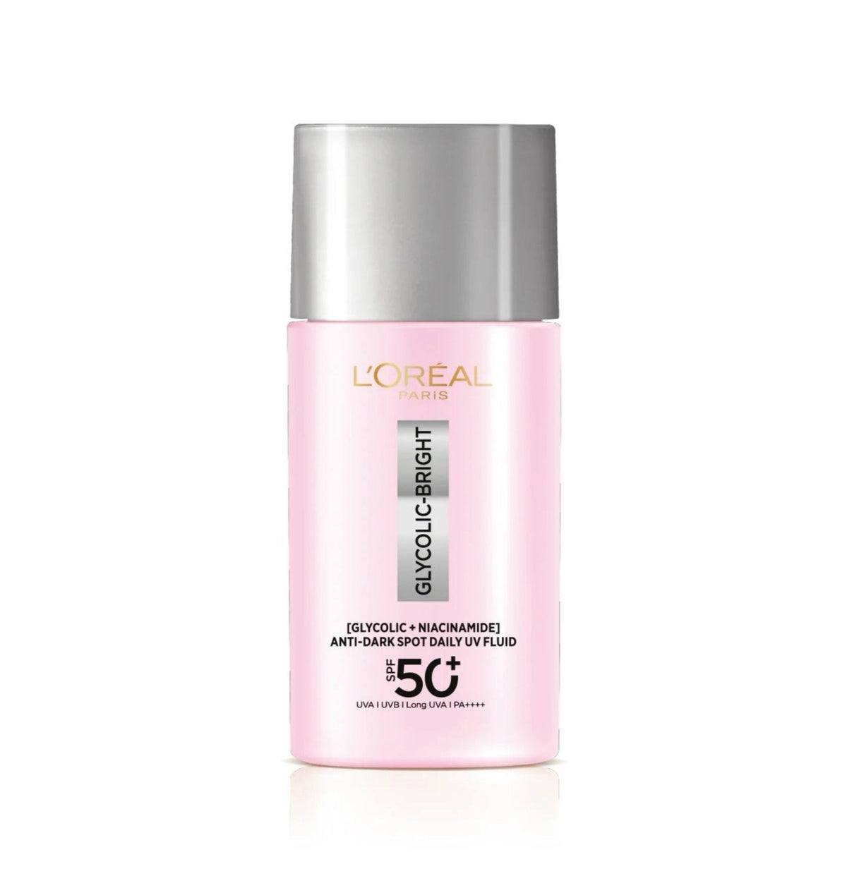 L'Oréal Paris Glycolic Bright Anti-Dark Spot Daily UV Fluid SPF 50+ - -