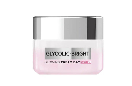 L'Oréal Paris Glycolic Bright Day Cream SPF 30 Brightens Skin & Reduces Dark Spots - -