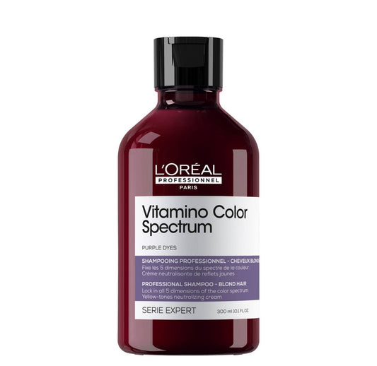 LOREAL PARIS Professionnel Vitamino Color Spectrum Yellow Tones Neutralizing Shampoo for Blonde hair - - 300ml
