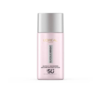 L'ORÉAL Glycolic Bright ANTI-DARK SPOT UV FLUID - -