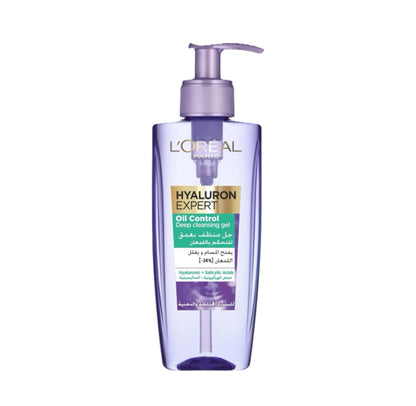 L'Oréal Paris Hyaluron Expert Oil Control Deep Cleansing Gel Wash - -