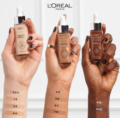 L'Oréal Paris True Match Nude Plumping Tinted Serum Foundation - -