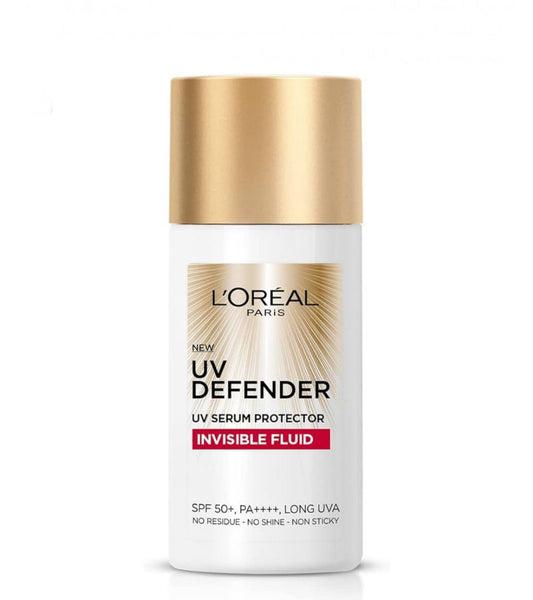 L'Oréal Paris UV Defender Invisible Fluid Sunscreen SPF50+ PA++++ - - 50 ml