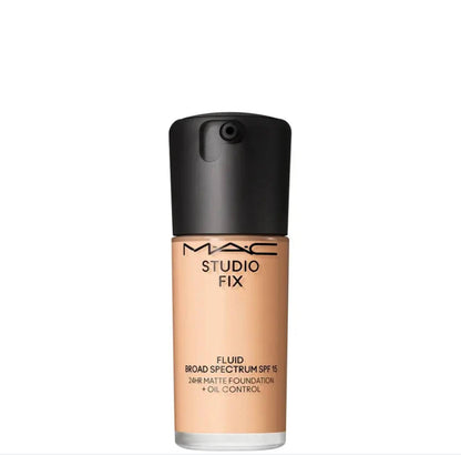 MAC Studio Fix Fluid SPF 15 24HR Matte Foundation + Oil Control - - N5