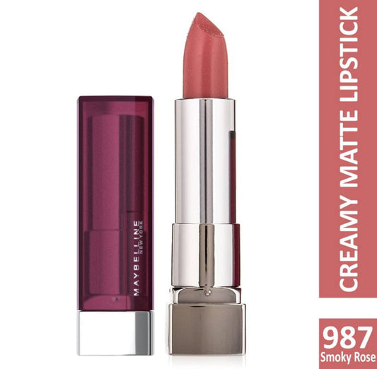 Maybelline Color Sensational Creamy Matte Lip Color - - 987 Smoky Rose