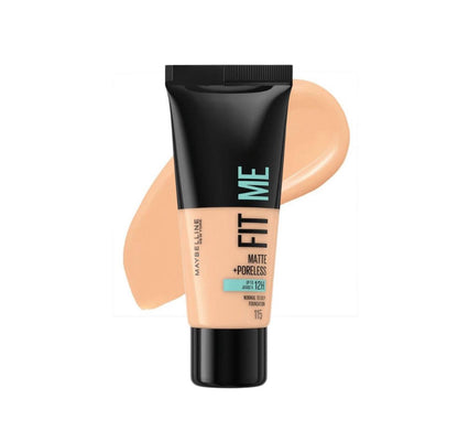 Maybelline Fit Me Matte + Poreless Foundation - -