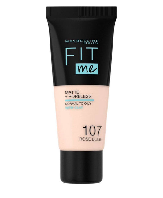 Maybelline Fit Me Matte + Poreless Foundation - - 107