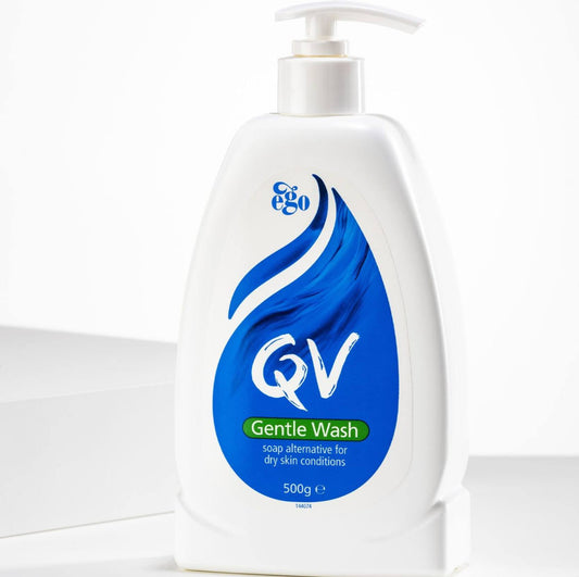 QV Gentle Wash Soap Alternative for Dry Skin Conditions 500g - - 500 g