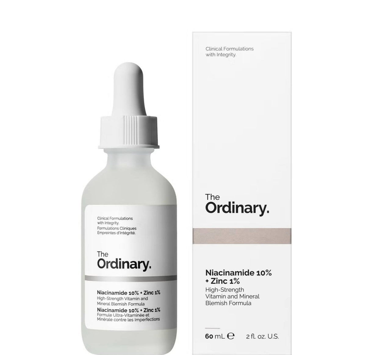 The Ordinary Niacinamide 10% + Zinc 1% - - 60 ml