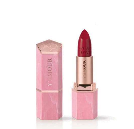 Y'AMOUR Longlasting Satin Lipstick - -