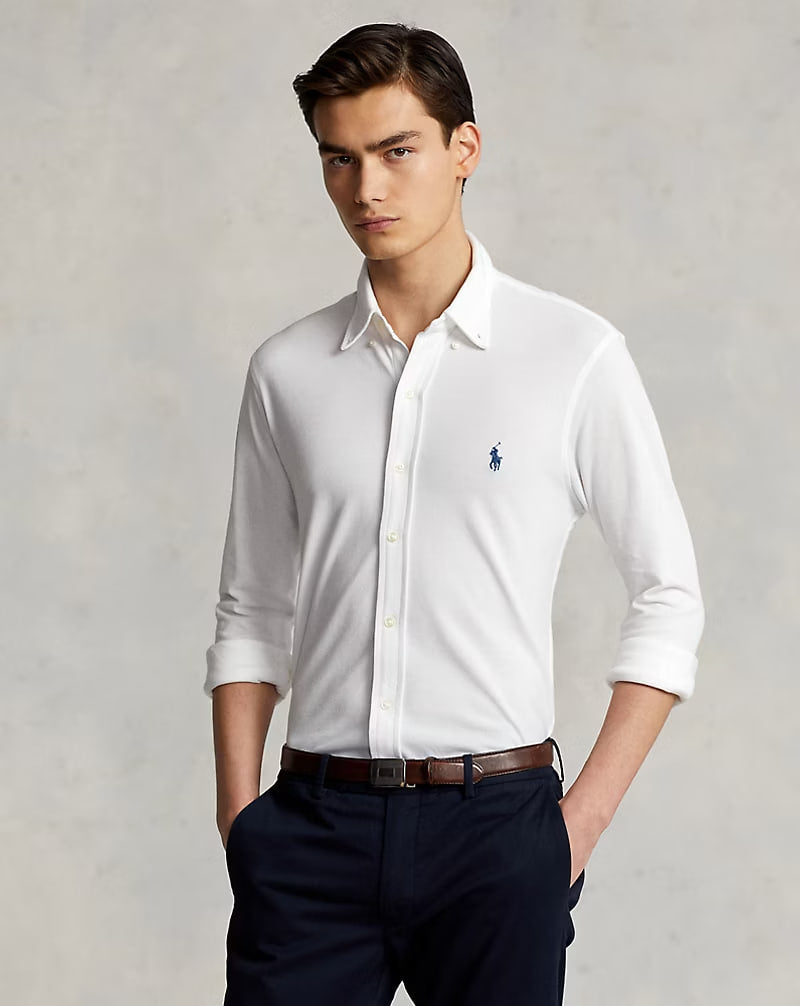 Featherweight Mesh Shirt - - White