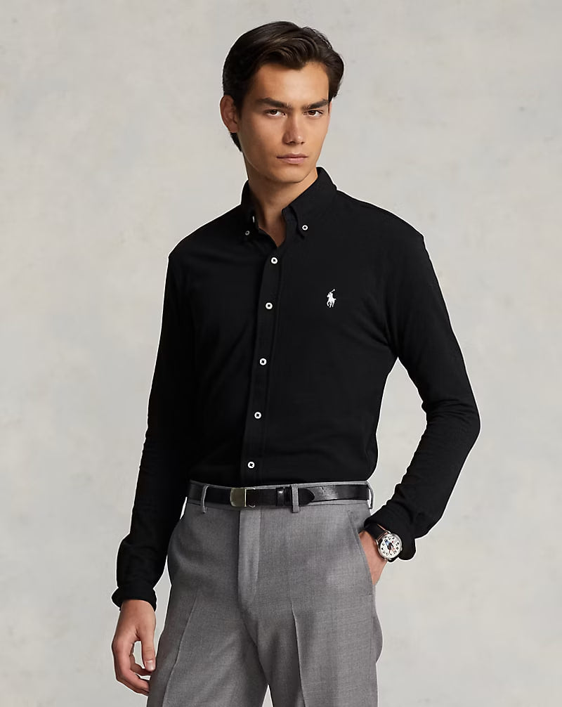 Featherweight Mesh Shirt - - Black