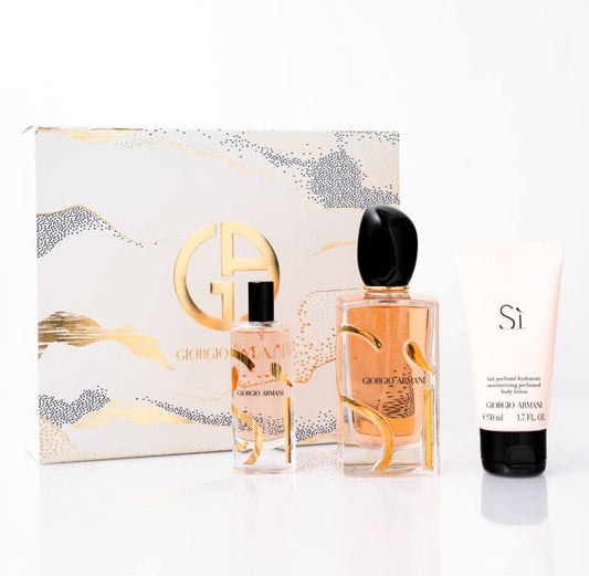 GIORGIO ARMANI Si Eau de Parfum Intense Gift Set - - 100 ml +15 ml