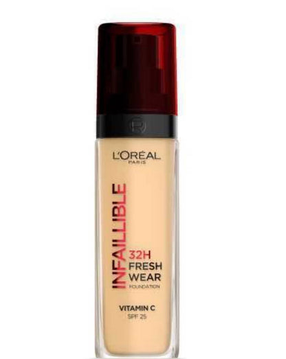 L'Oréal Paris Infallible 32H Fresh Wear Foundation - - 120 Golden Vanilla