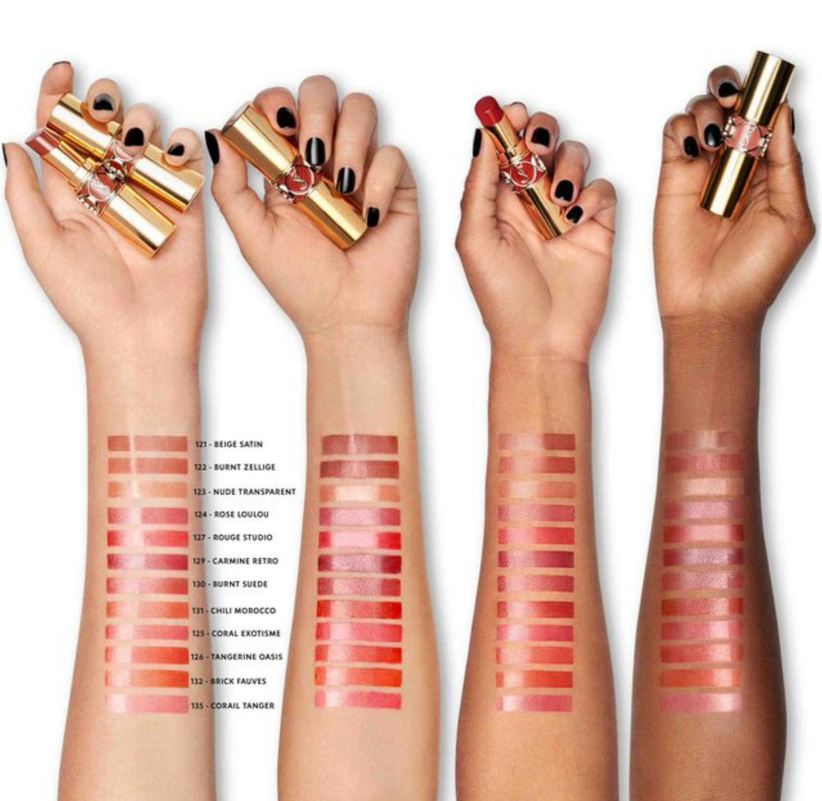 Yves Saint Laurent Rouge Volupté Shine Lipstick - -
