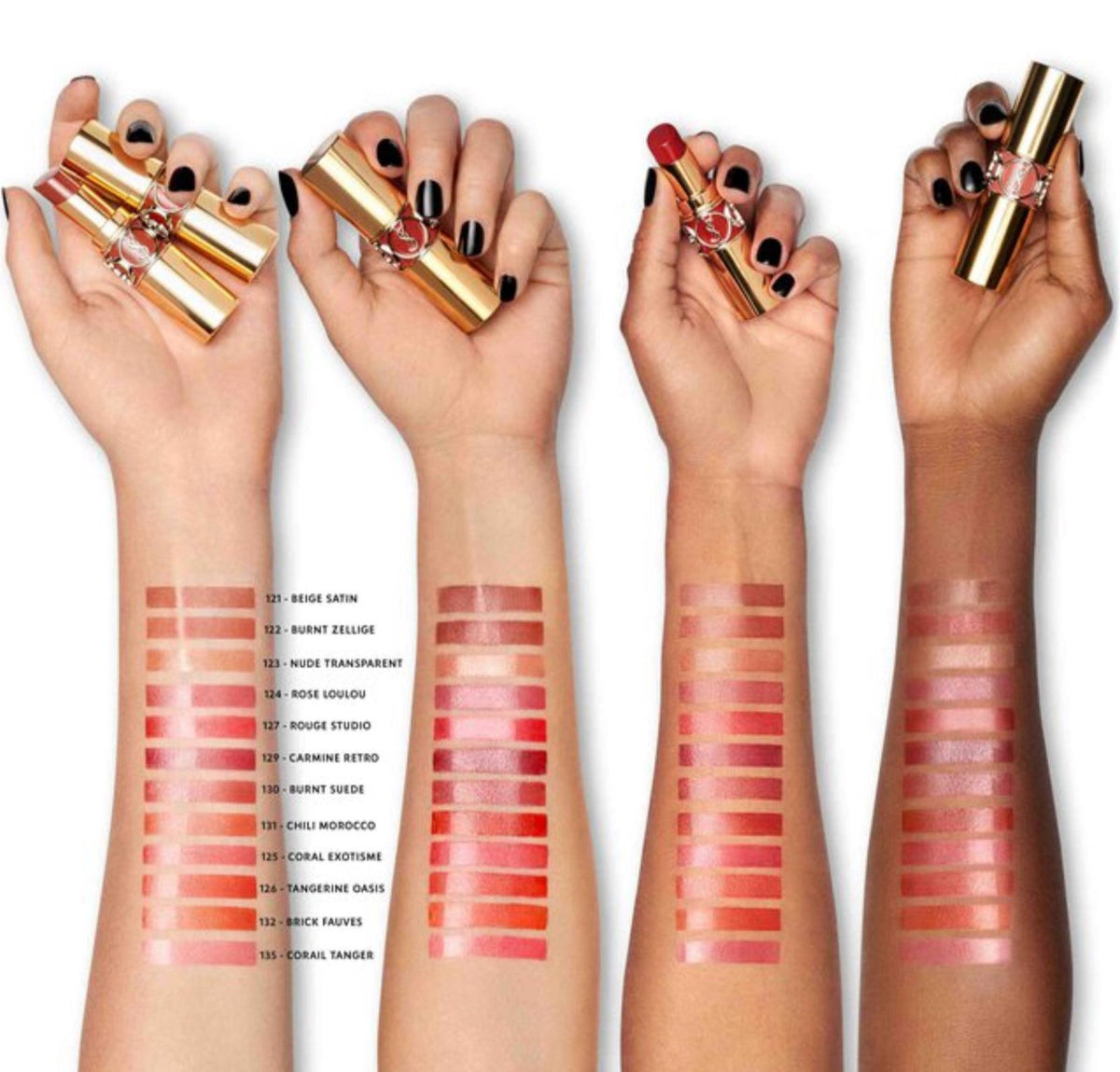 Yves Saint Laurent Rouge Volupté Shine Lipstick - -