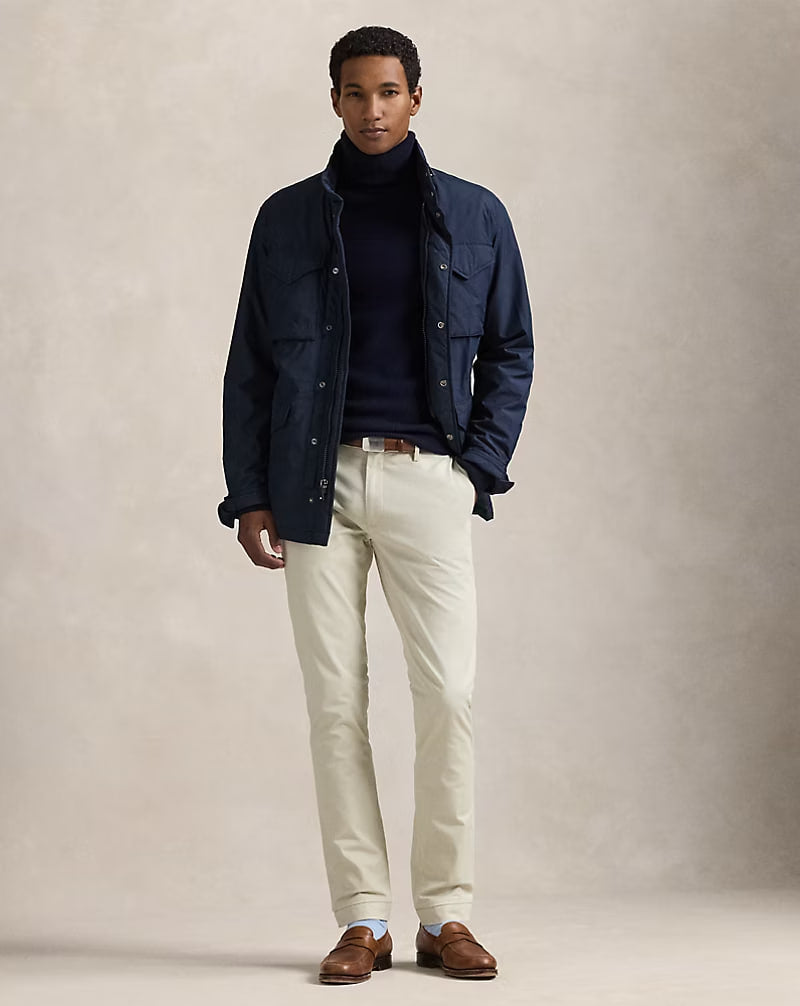 Stretch Chino Pant – slim Fit - - stone